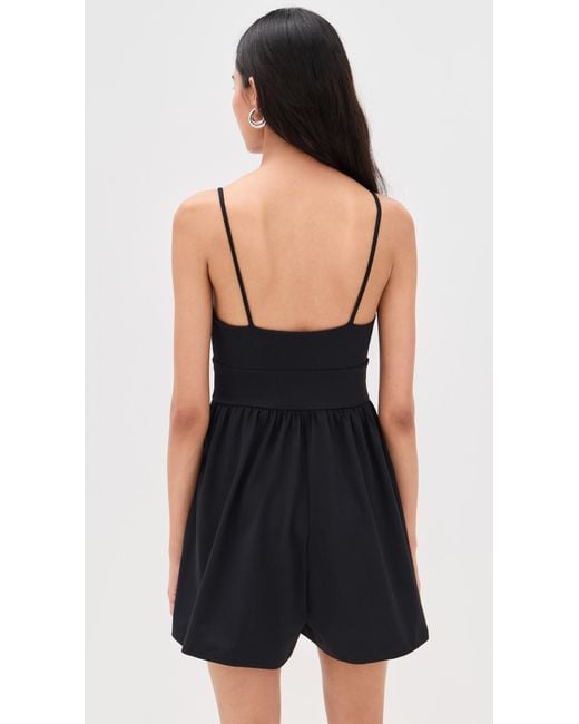 Susana Monaco Black String V Romper