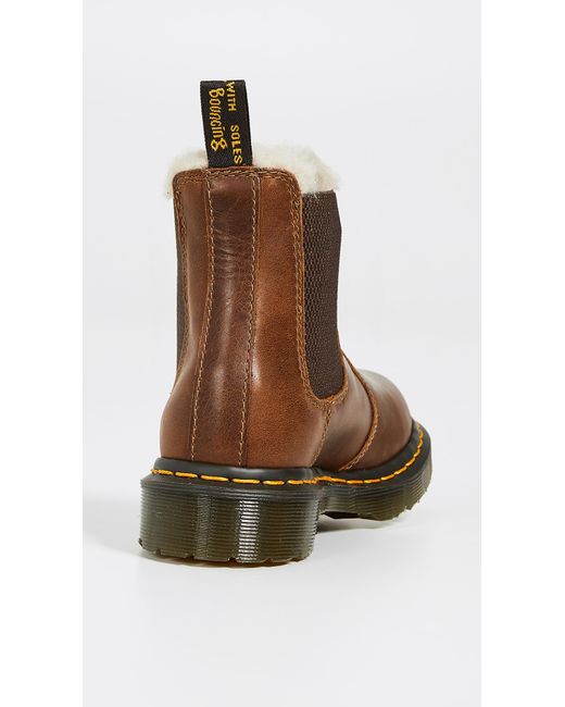 leonore sherpa chelsea boots