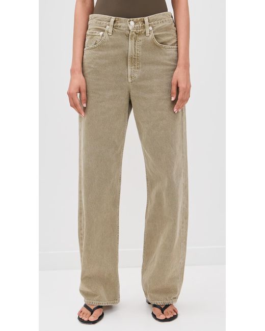 Agolde Natural Low Curve Jeans