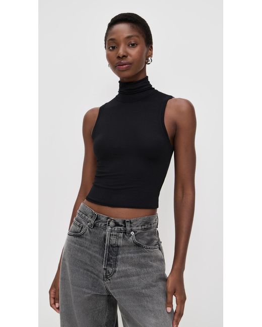 ÉTERNE Black Harlow Top