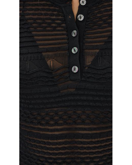 Ulla Johnson Black Felix Top