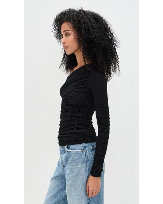 Agolde Black Annette Tee