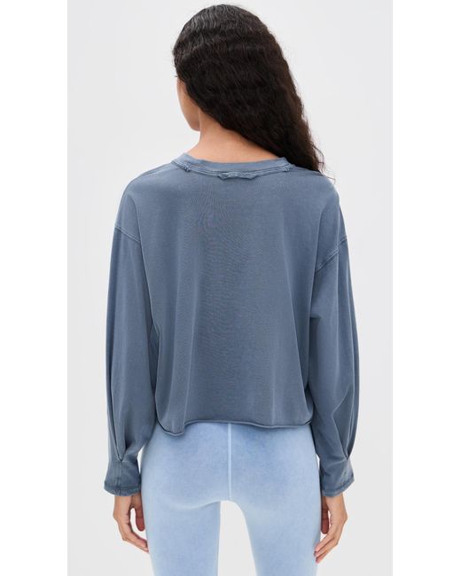 Fp Movement Blue Inspire Layer Tee