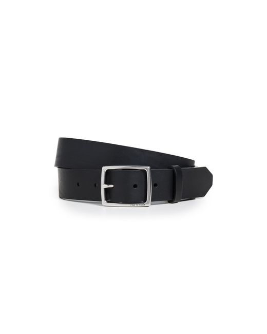Rag & Bone Black Rugged Belt for men