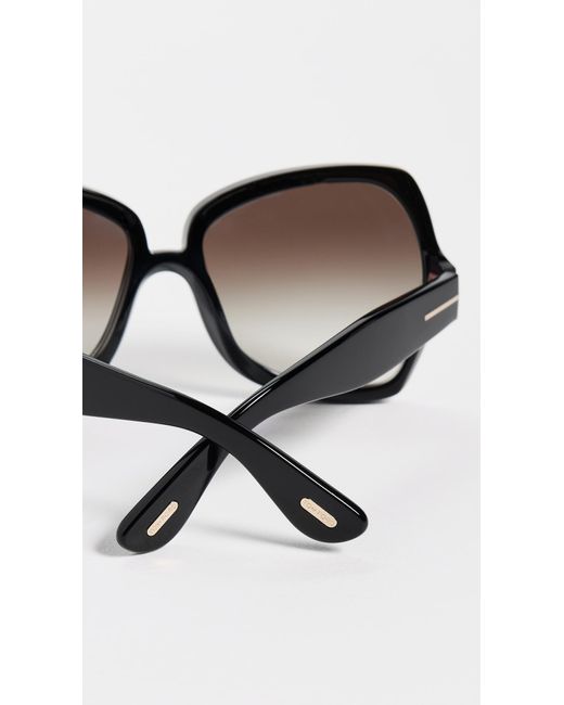 Tom Ford Black Jerry Sunglasses