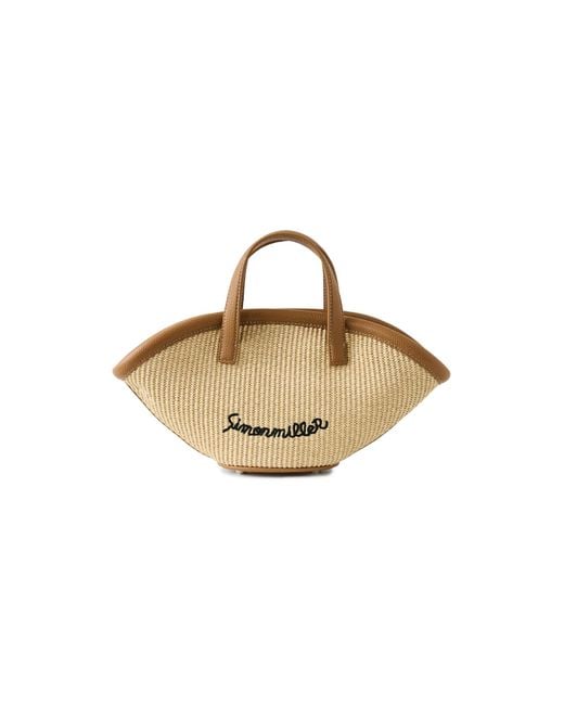 Simon Miller White Mini Mercado Tote