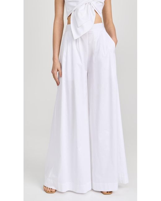 JBQ White Harper Pants