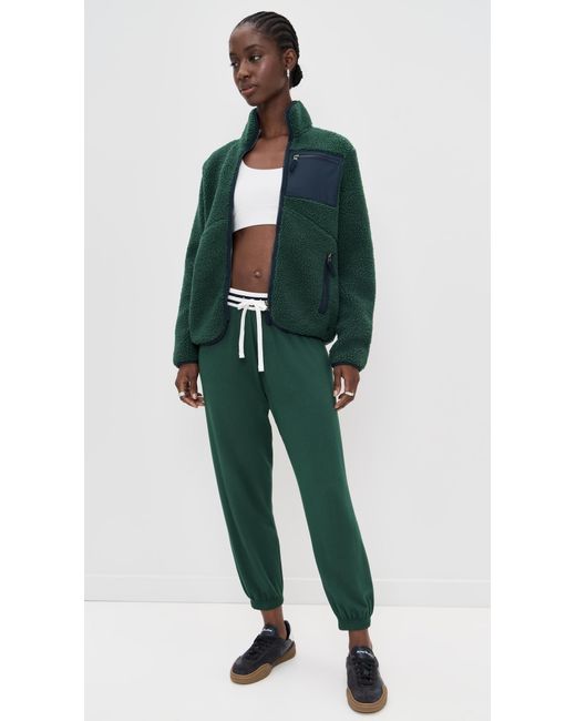 Splits59 Green Harris Sherpa Jacket