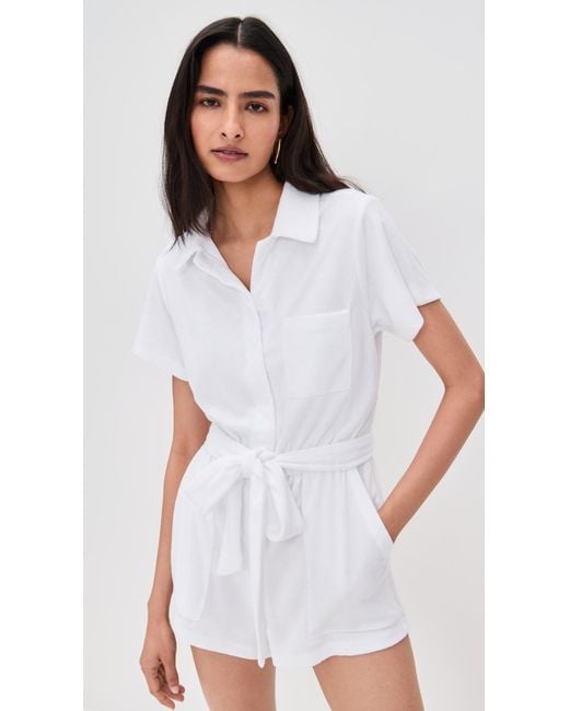 Splendid White Taryn Terry Romper