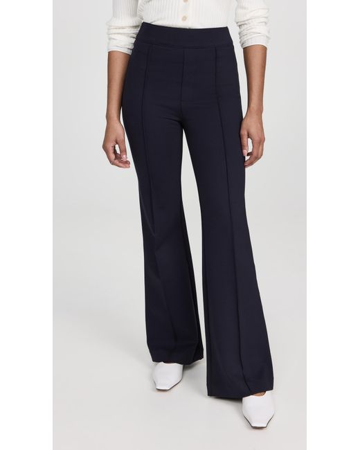 Spanx Hi Rise Flare Pants in Blue | Lyst