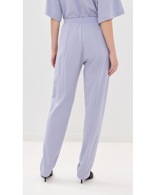 BITE STUDIOS Blue Jersey Trousers