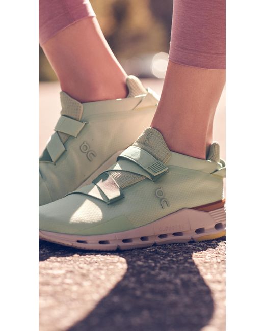 on cloud wrap sneakers
