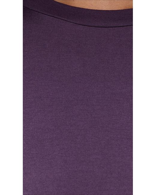 Theory Purple Tiny Tee