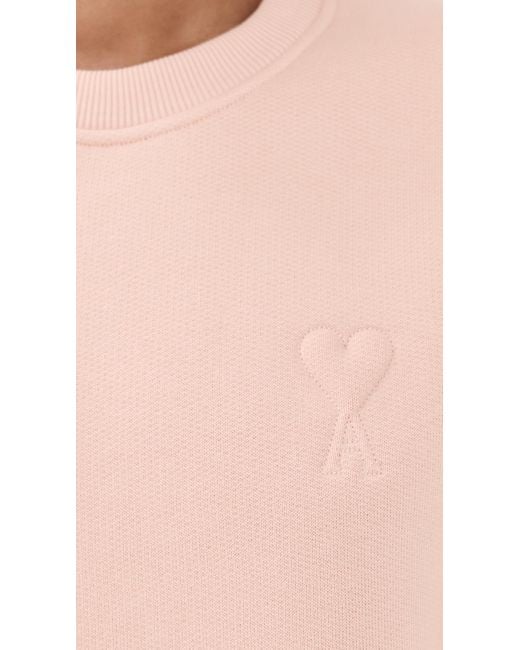 AMI Black Logo Sweatshirt