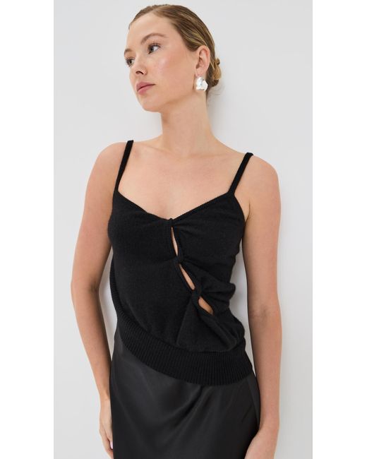 Christopher Esber Black Entwined Duo Dress