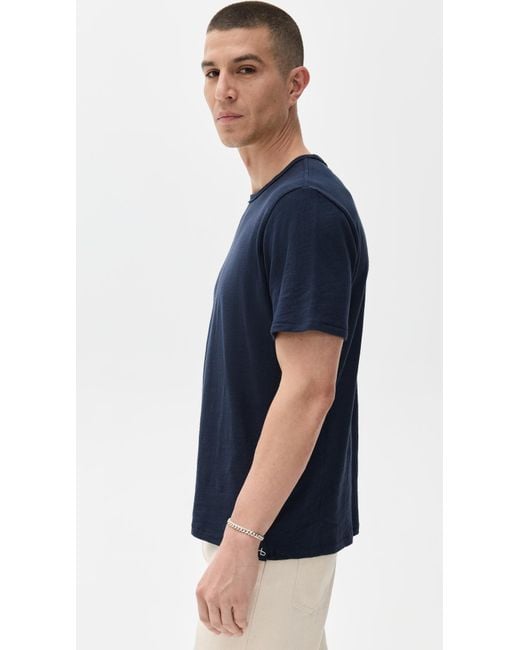 Rag & Bone Blue Classic Flame Tee for men