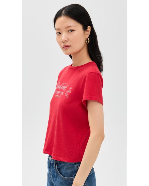 Re/done Red Dan Tanas Classic Tee
