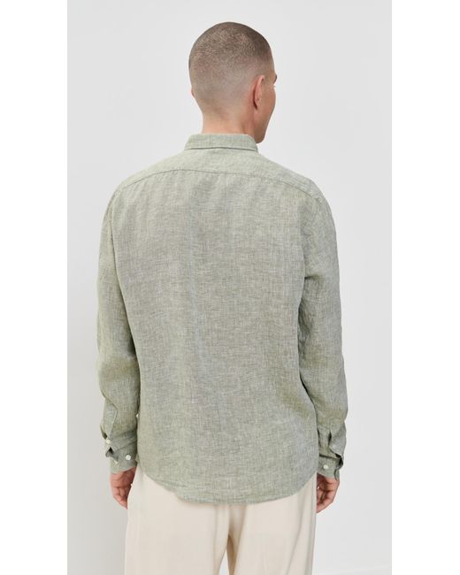Boss Multicolor C-Liam Linen Button Down for men