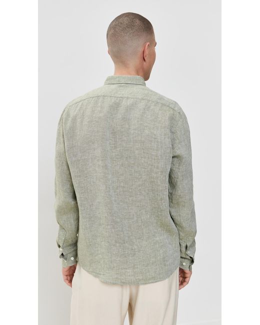 Boss Multicolor C-Liam Linen Button Down for men