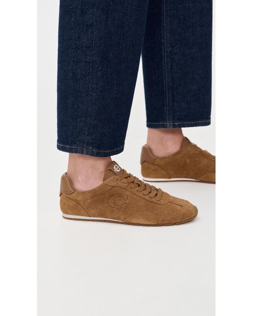 COACH White Flat Sneakers