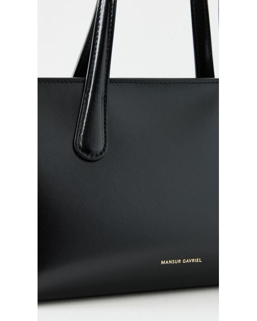 Mansur Gavriel Black Mini Everyday Tote