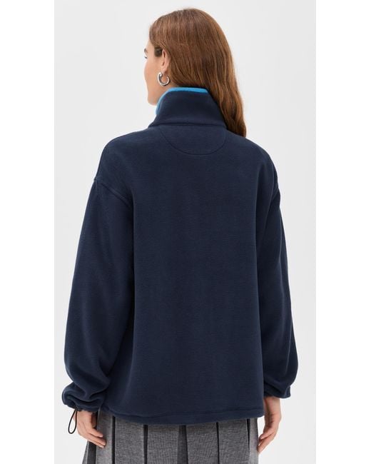 Sandy Liang Blue Ascher Pullover