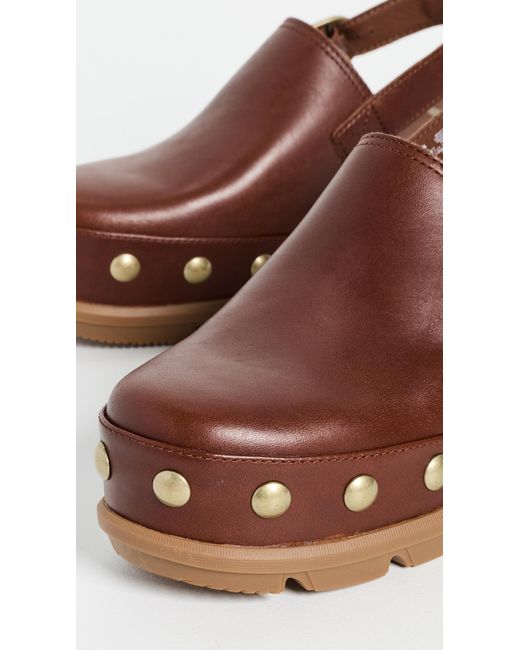Sorel Brown Roam'N Rvt Clogs