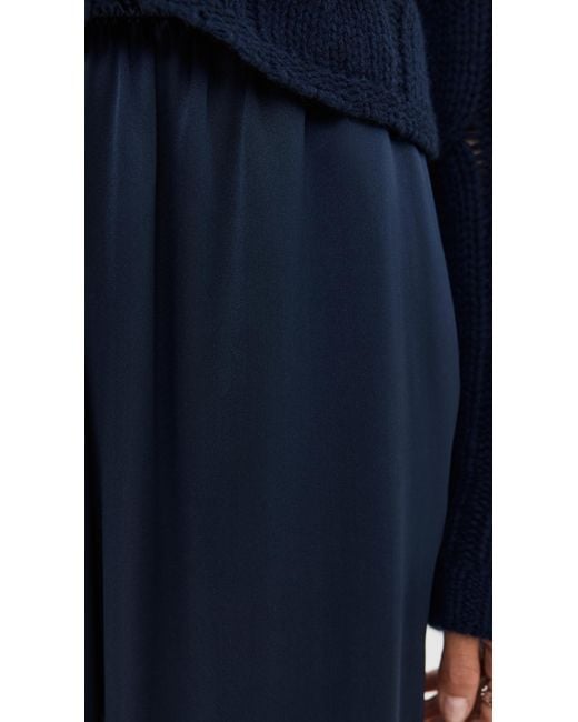 SABLYN Blue Brynn Pull On Wide Leg Pants