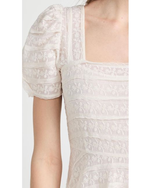 LoveShackFancy Natural Ryan Dress