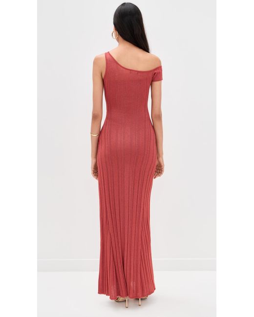 AFRM Red Hoda Dress