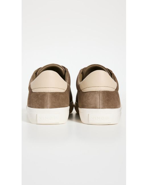 Vince S Fulton Sneaker Flint Suede 11.5 M in Brown for Men  display picture 2