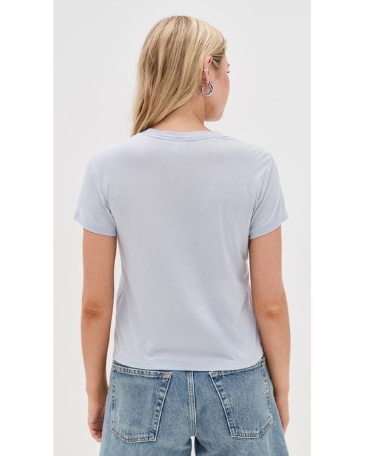Re/done White Classic Montauk Tee