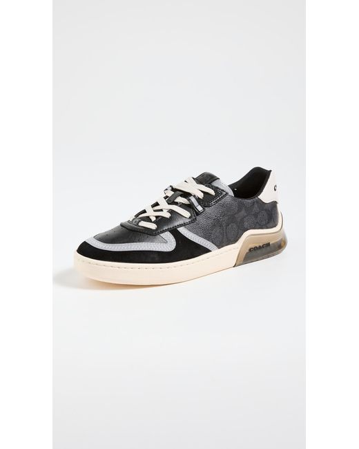 COACH Citysole Signature Court Sneakers for Men Lyst COACH Citysole Signature Court Sneakers for Men Lyst