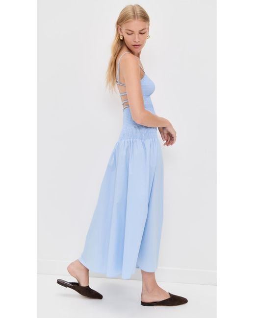 Solid & Striped Blue The Vida Dress