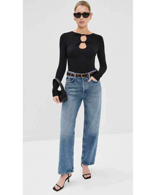 Le Bos Black Brigitte Top