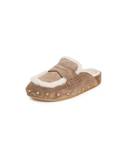 Veronica Beard White Fenix Clogs