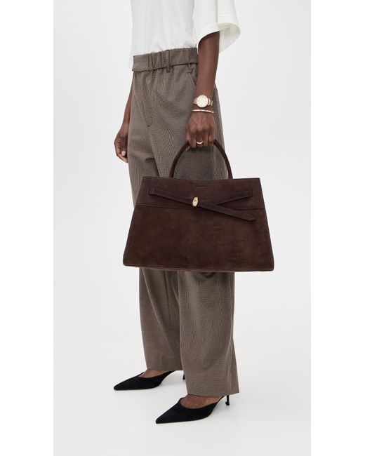 Veronica Beard Brown Large Dash Bag
