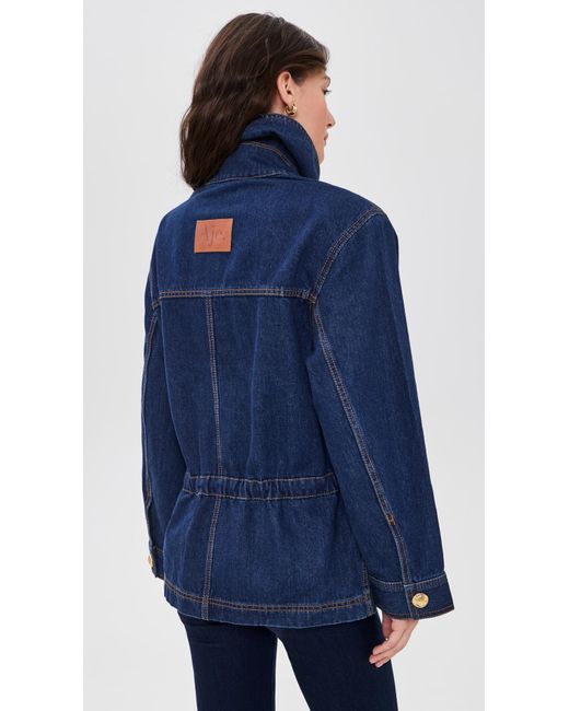 Aje. Blue Seren Denim Jacket