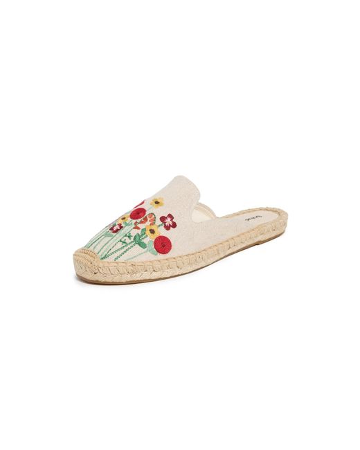 Soludos Black The Smoking Mule Espadrilles