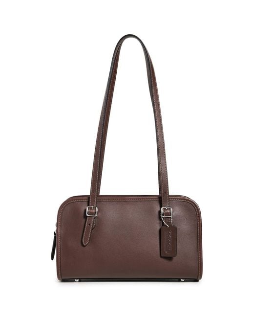 COACH Brown Swing Zip Bag