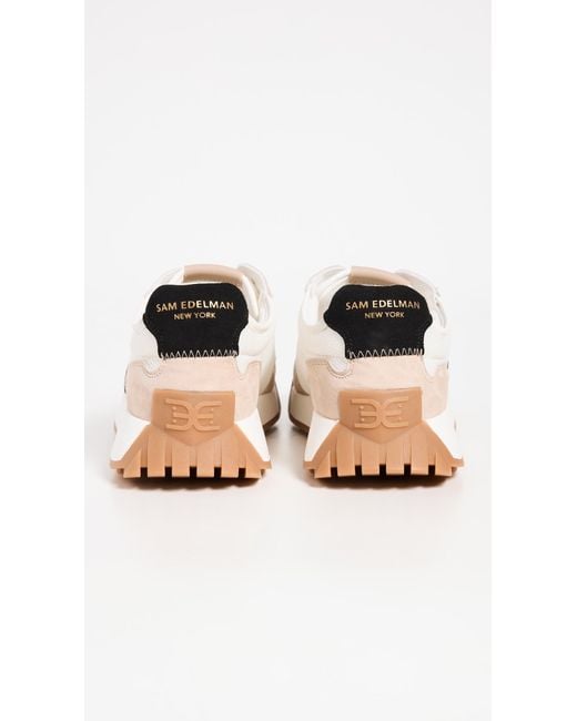 Sam Edelman White Langley 3 (/Tan/) Shoes