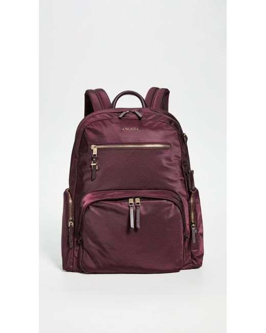 Tumi Purple Carson Backpack