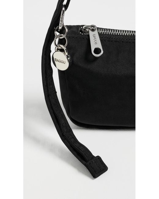 Baggu Black Nylon Pochette