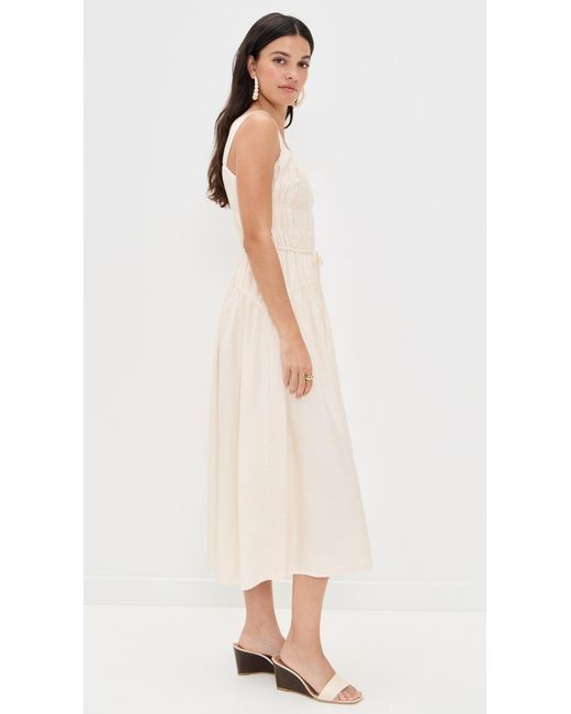 PAIGE Arpeggio Dress in White | Lyst