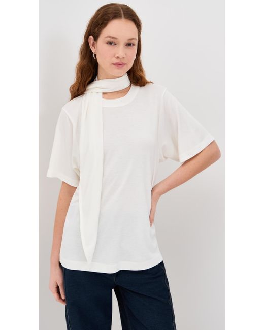 BITE STUDIOS White Ludo Oversized Tee
