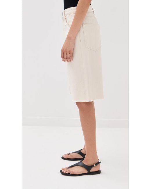 Rohe Natural Baggy Fit Denim Shorts
