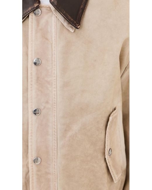 Halfboy Natural Jet Set Bomber Jacket