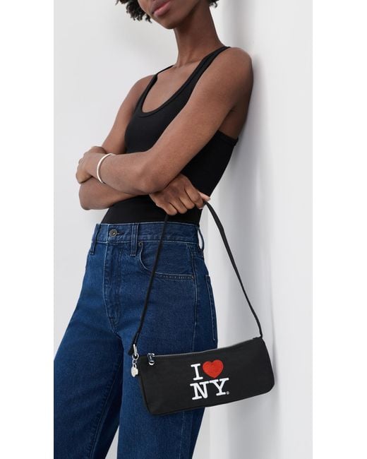 Baggu Black Nylon Pochette