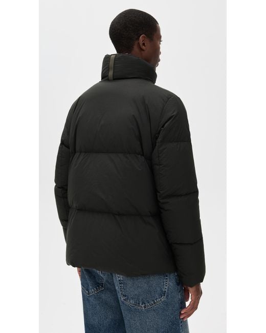 Canada Goose Black Everett Puffer Coat for men