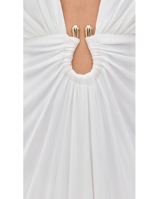 Ramy Brook White Arden Dress